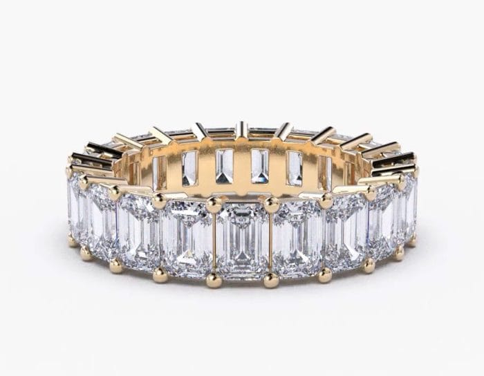 18K Yellow Gold Eternity Ring (Variable) 18K Yellow Gold Eternity Ring (Variable)