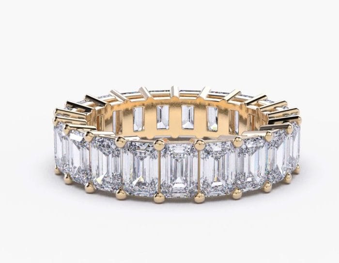 18K Yellow Gold Eternity Ring (Variable) 18K Yellow Gold Eternity Ring (Variable)