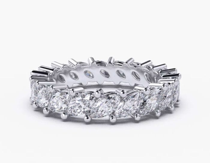 18K White Gold Eternity Ring (Variable) 18K White Gold Eternity Ring (Variable)